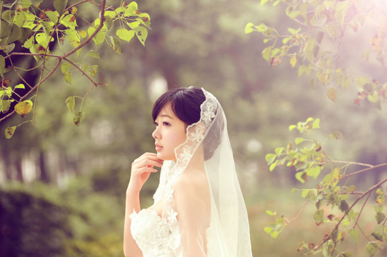 植物园婚纱照