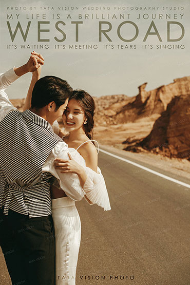 新疆旅拍婚纱照 大漠风情