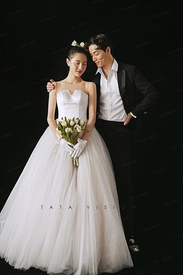 韩式极简雅致系列婚纱照